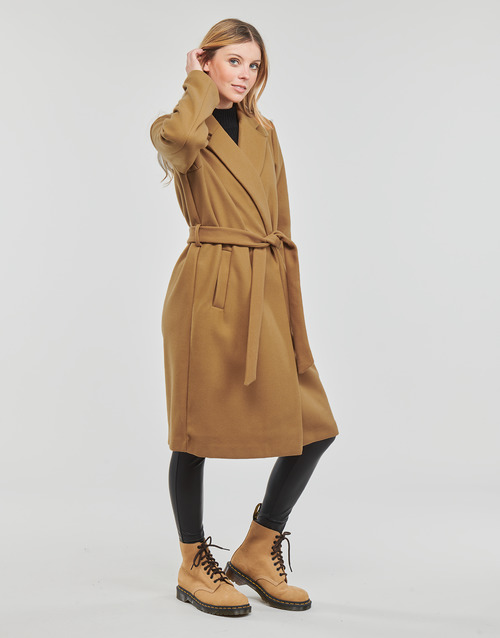 Only - ONLEMMA LONG BELT COATIGAN Camel