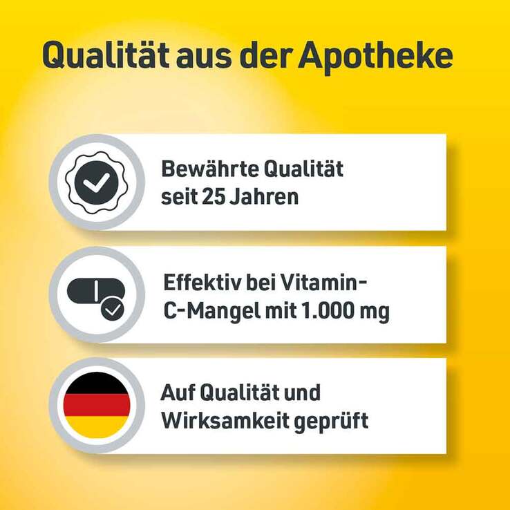 Vitamin C 1000 mg Tabletten, 20 St