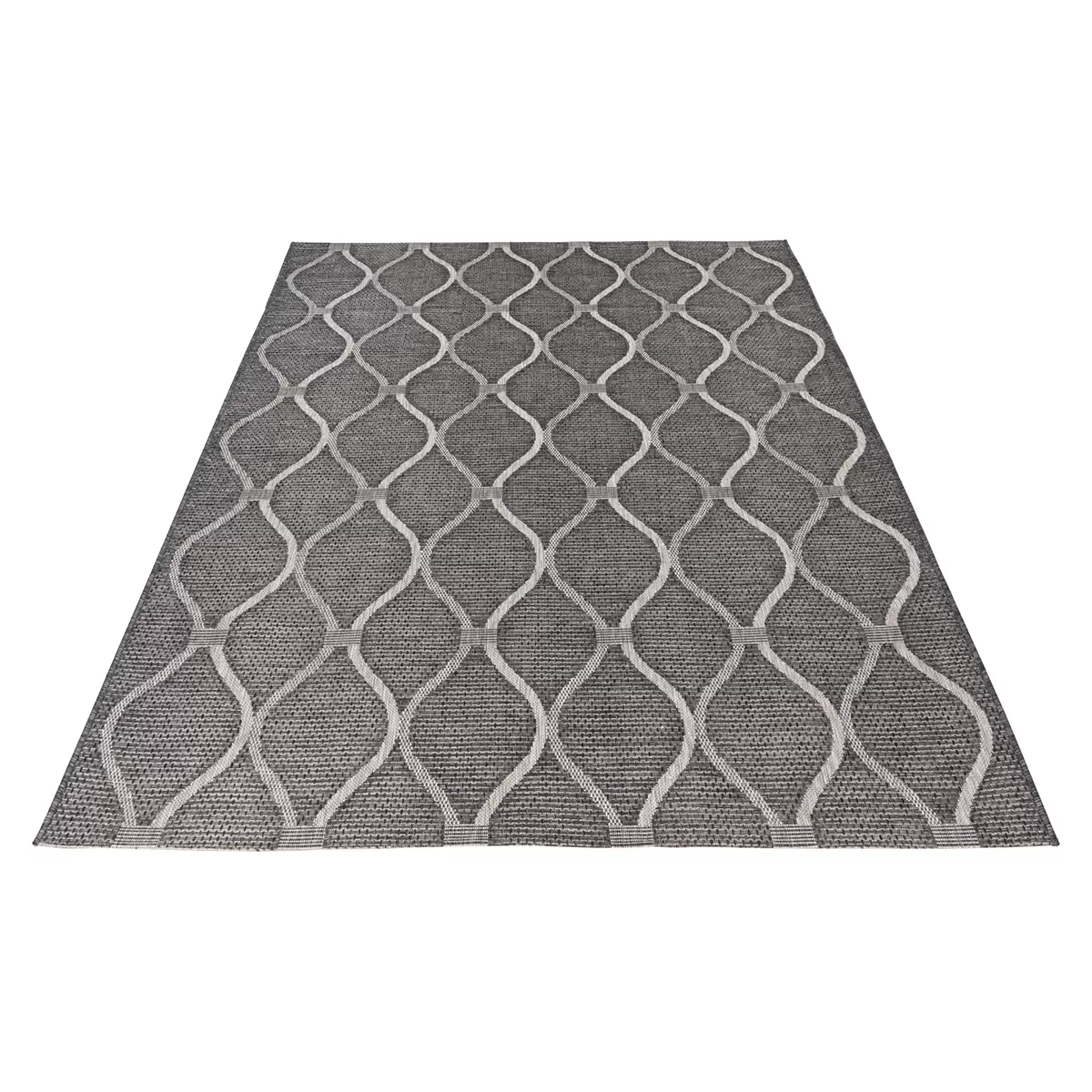 Flachwebteppich My Nordic Grau