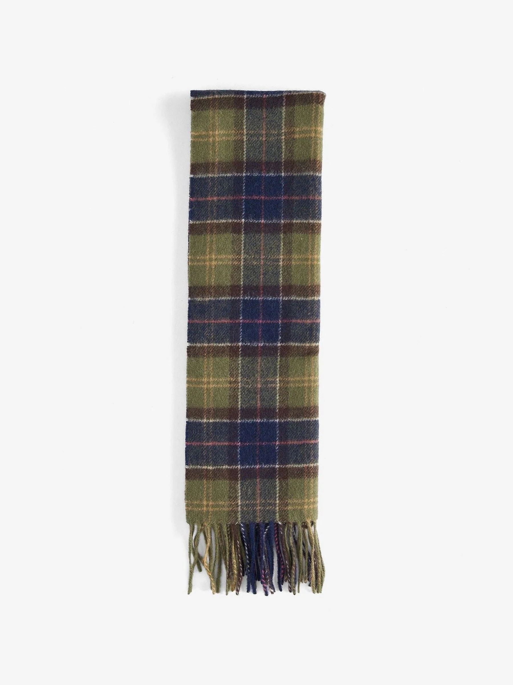 Groen - Barbour® Tartan Lambswool Scarf