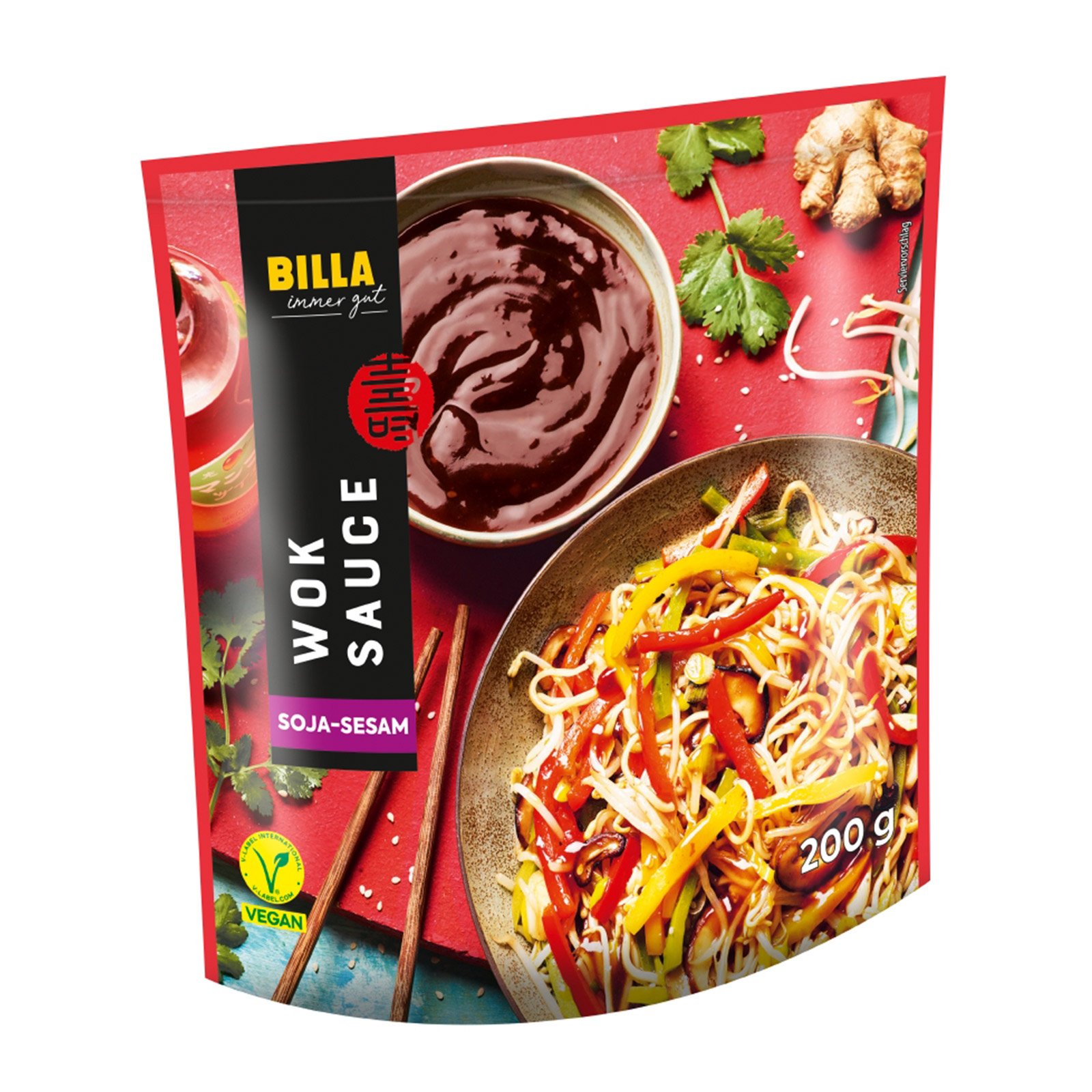 BILLA Wok Sauce Soja Sesam