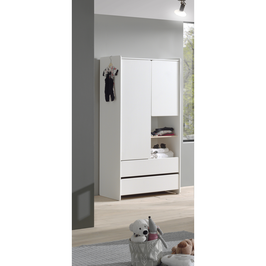 VIPACK Kleiderschrank Kiddy 2-türig