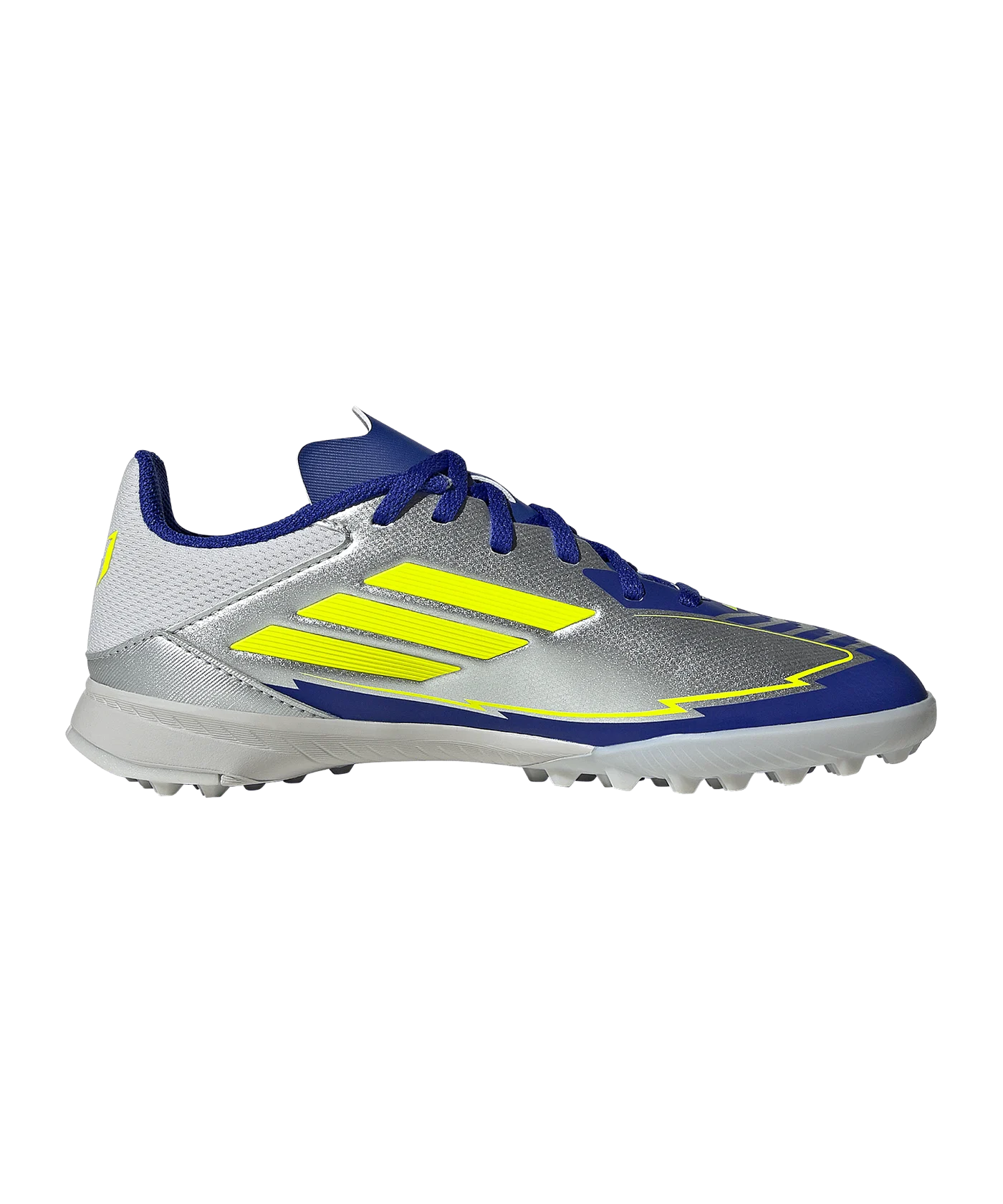 adidas F50 League TF Messi Kids Silber