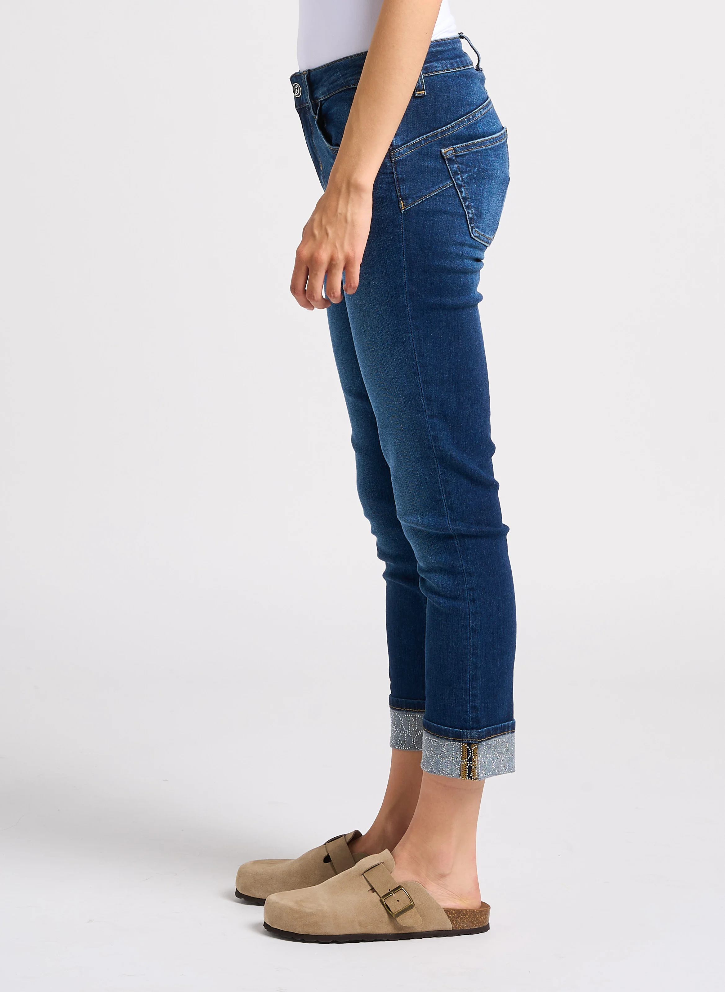 Pantacourt en jean | Bleu
