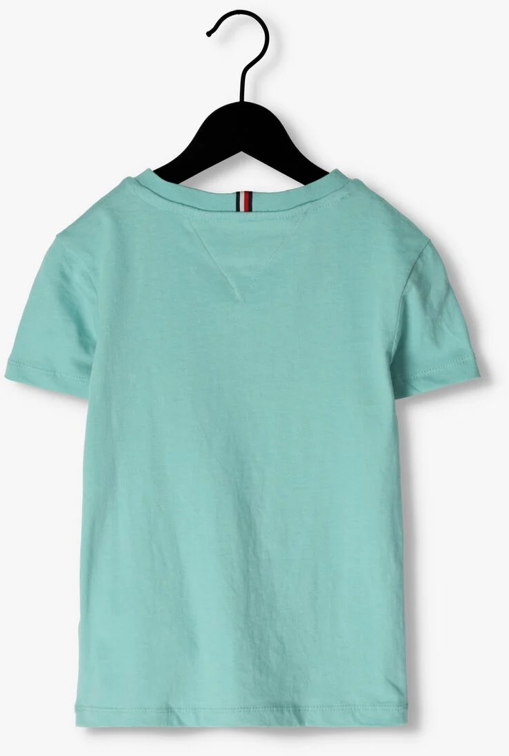 TOMMY HILFIGER blauwe tommy hilfiger t-shirt th logo tee s/s