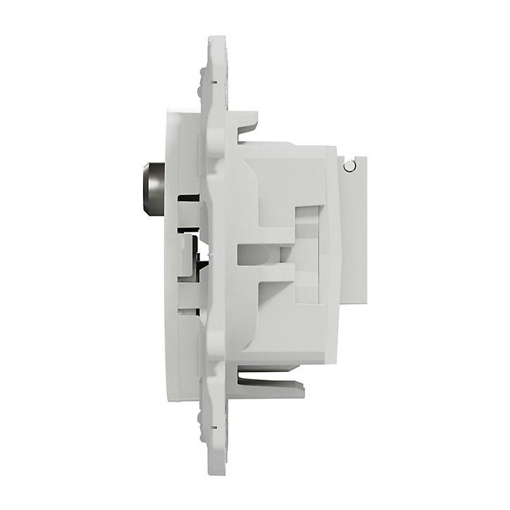Mécanisme prise TV-FM-SAT Satellite Schneider Electric Odace blanc