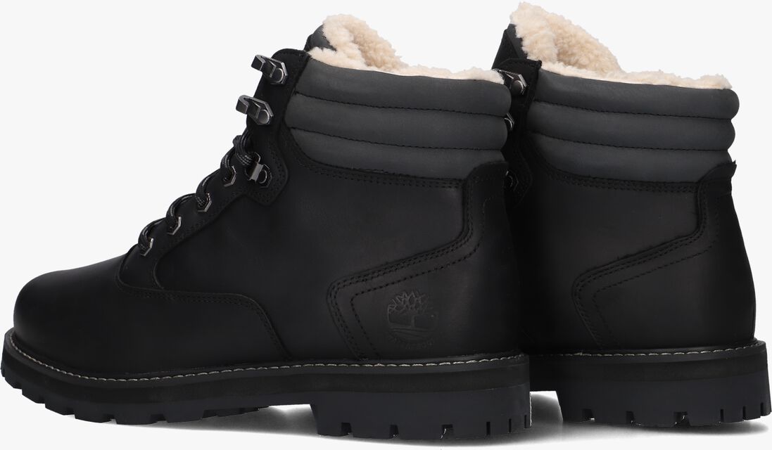 zwarte timberland veterboots britton road mid lace up