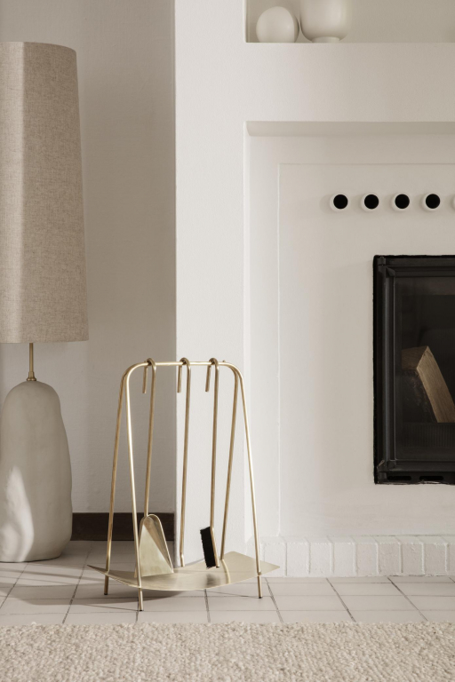 Ferm Living Port openhaardset Zwart