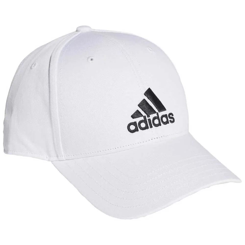 Boné de beisebol adidas em sarja de algodão