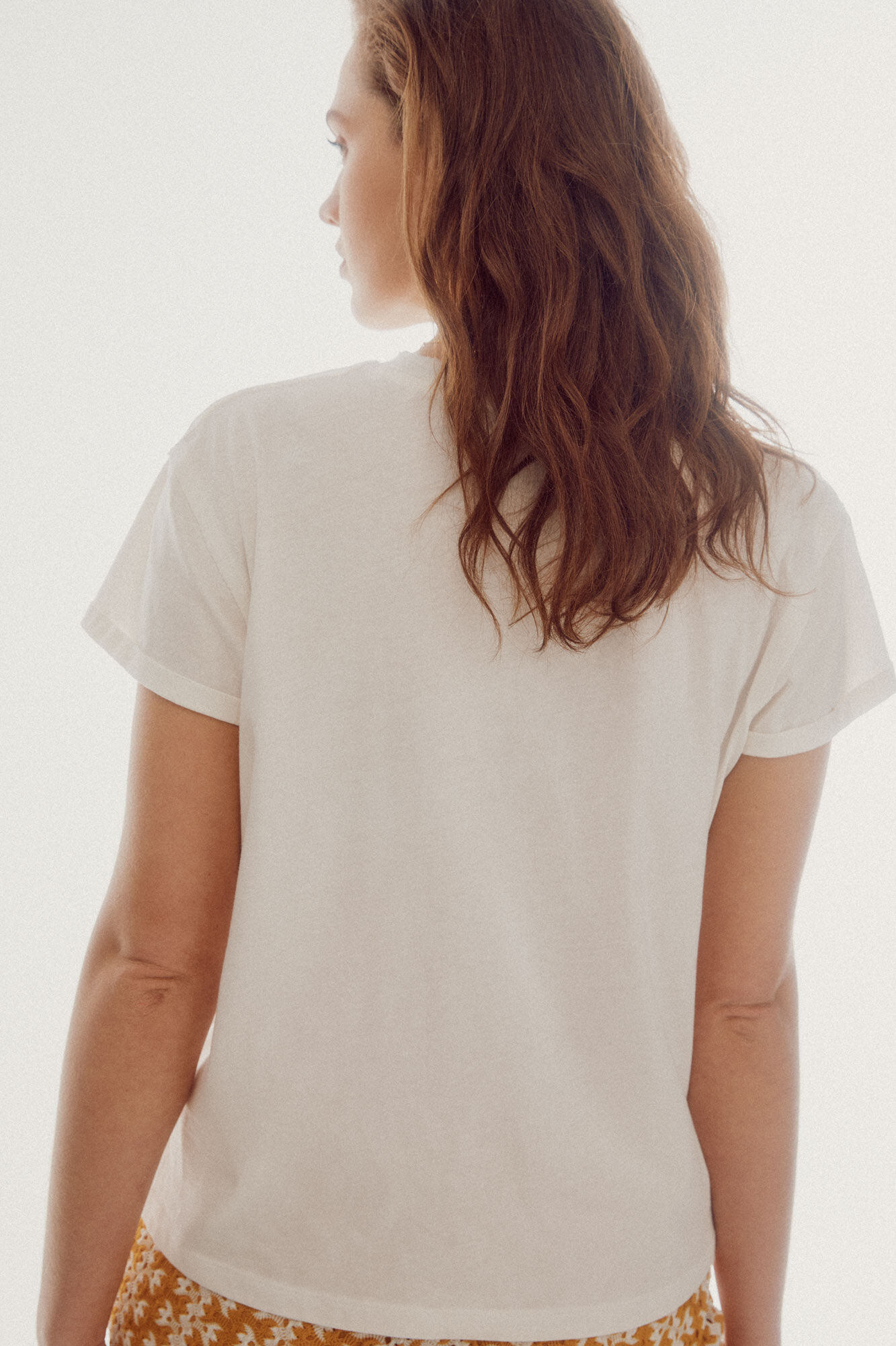 Camiseta com estampa - Branca