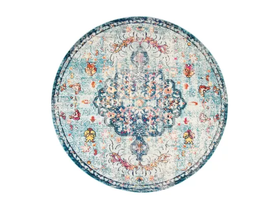 Tapis Navy & Light Blue 122 X 122 cm - Maia
