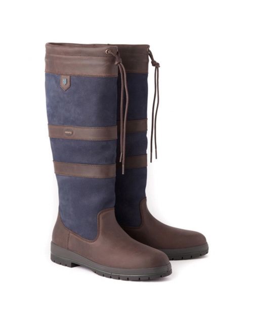 Dubarry Galway Ex-Fit Outdoor Laars - Unisex Laarzen - Navy Bruin 39