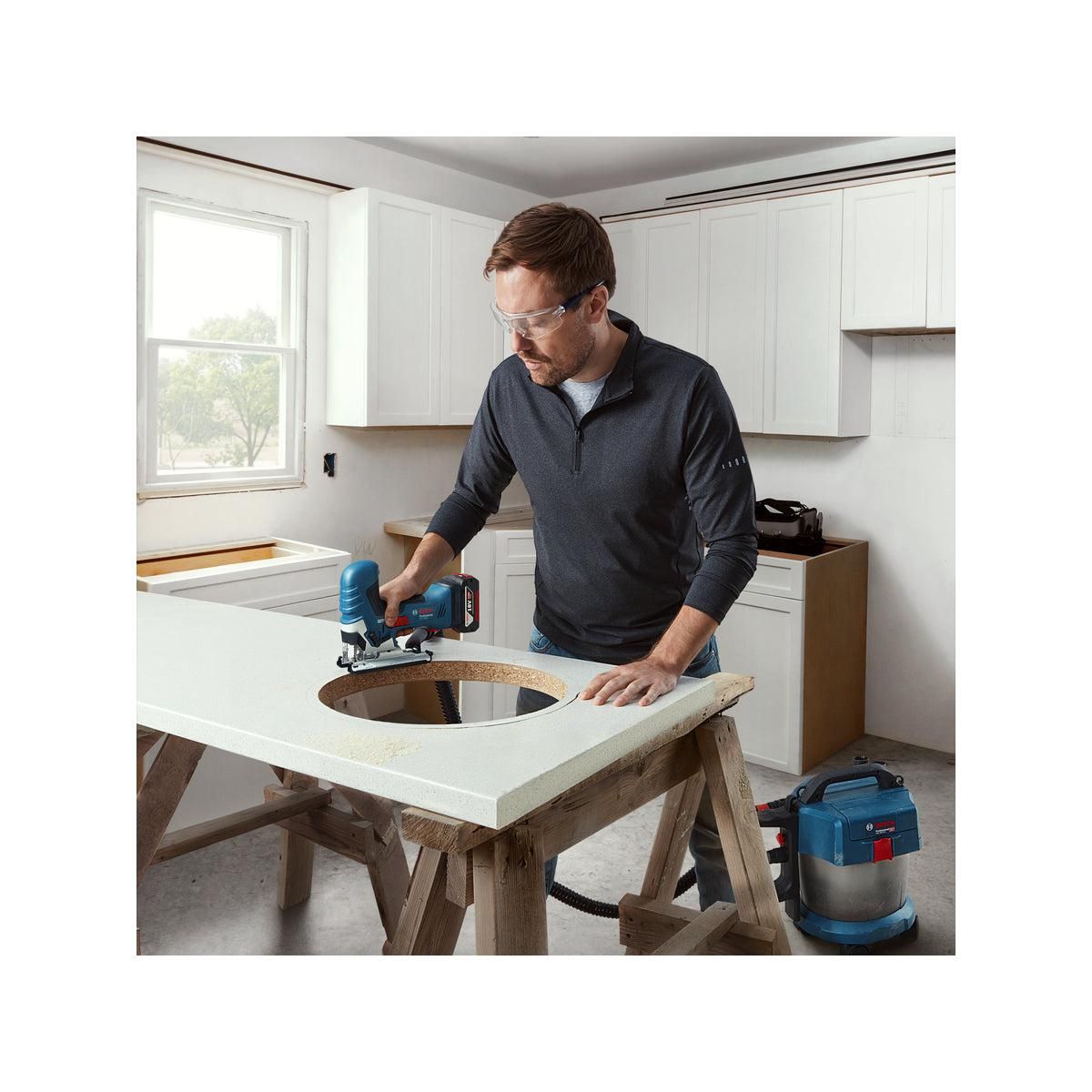 Bosch Professional GST 18V-125 S Accu Decoupeerzaag 18V Basic Body in L-Boxx - 06015B2000