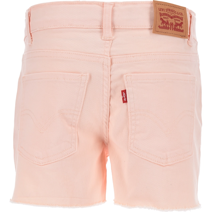 Levi's® Kids Girlsfriend Shorts Pale Peach