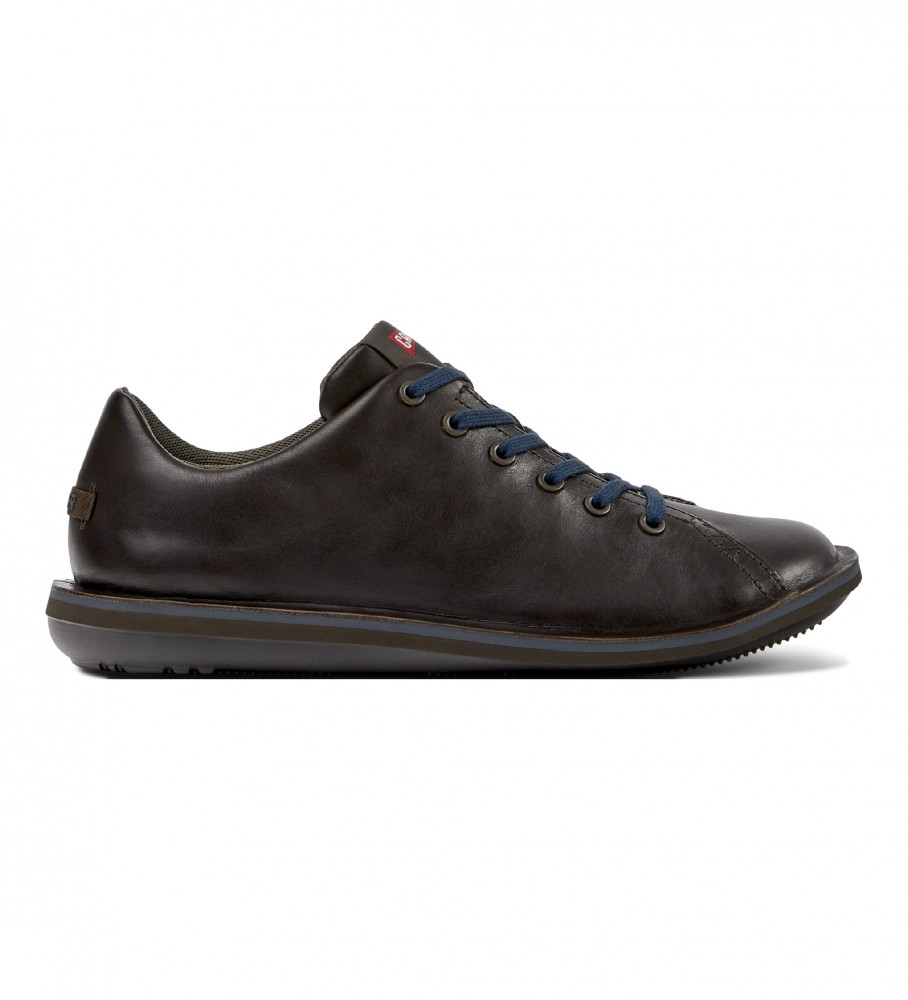 Sapatos de couro marrom Camper Beetle