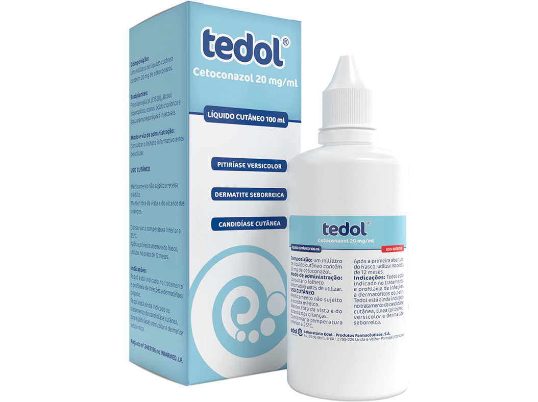 LÍQUIDO TEDOL CUTÂNEO 20MG/ML 100ML