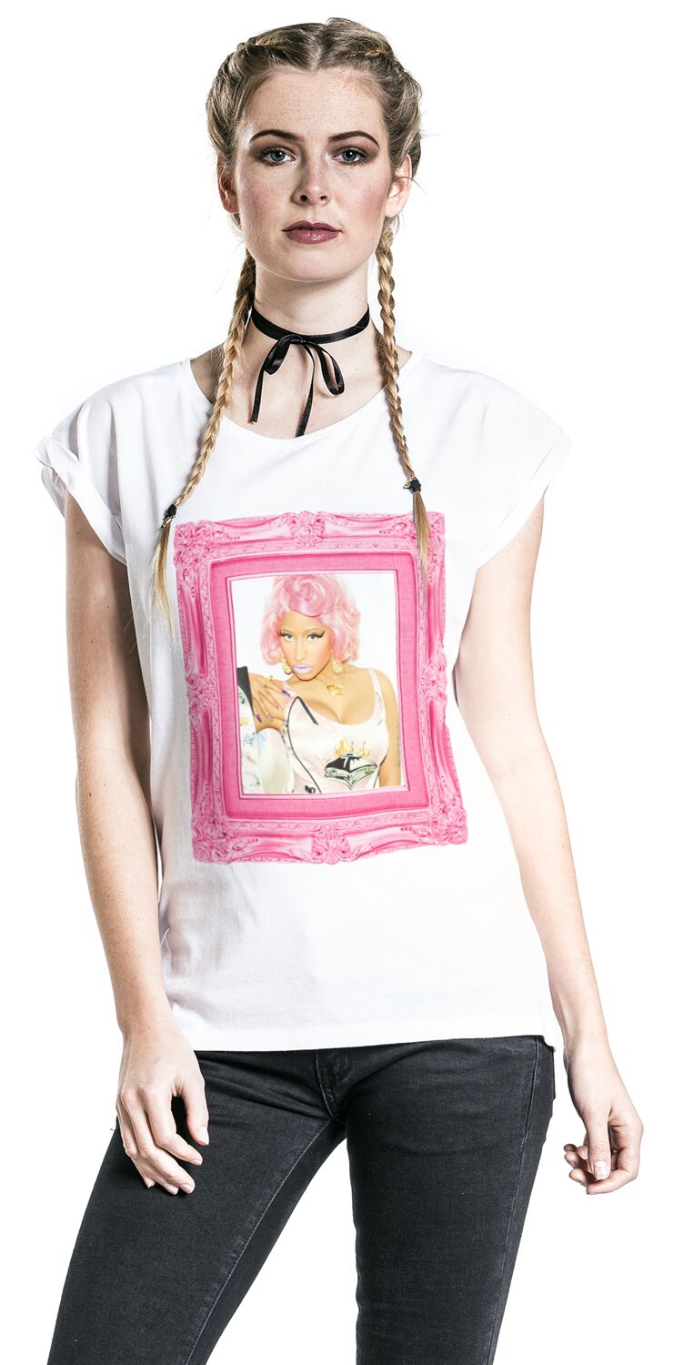 Pink Baroque Frame | Nicki Minaj T-Shirt Manches courtes