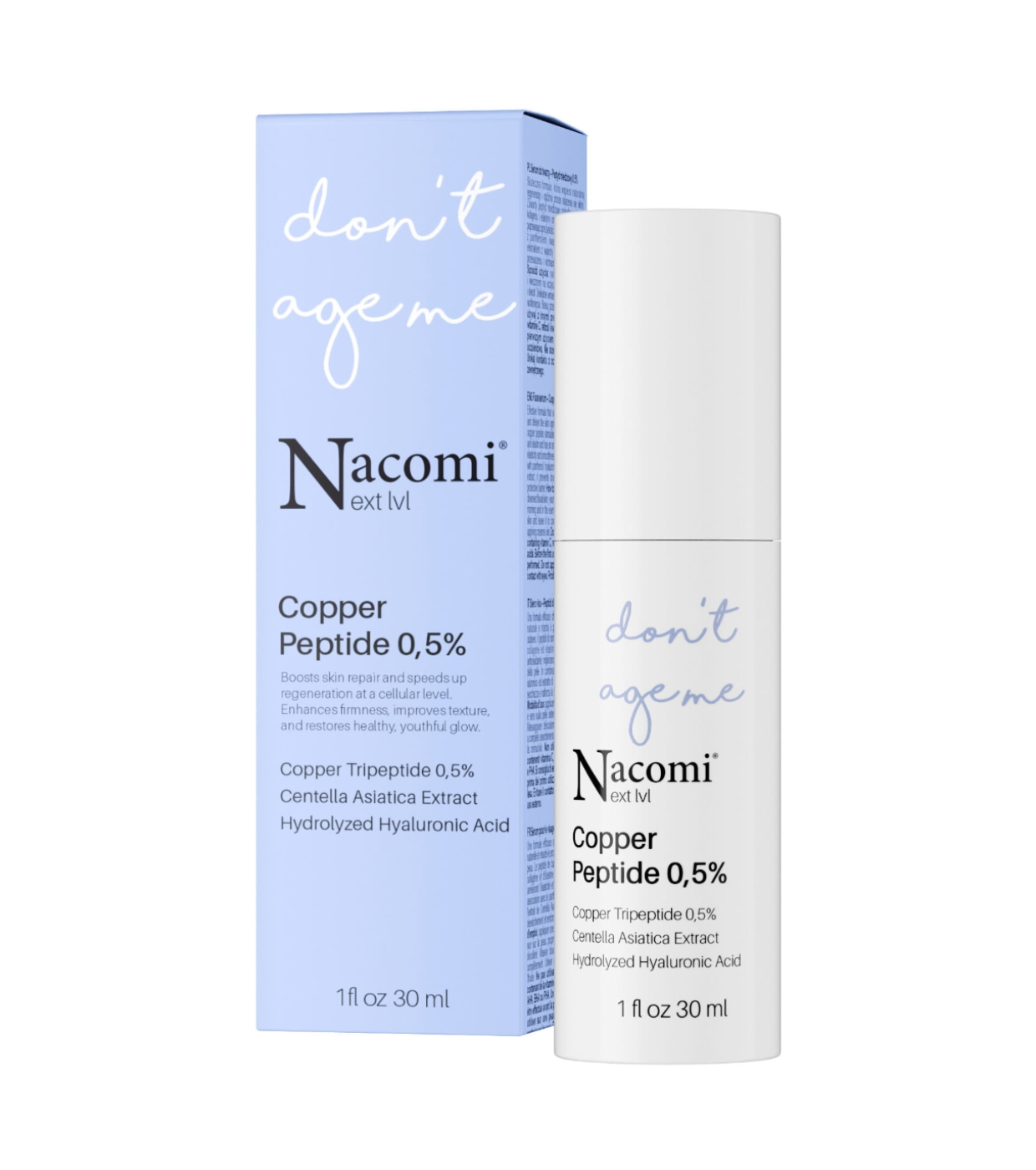 Nacomi - *Next Lvl* - Soro regenerativo 0.5% Copper peptide