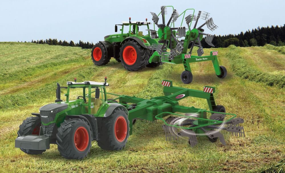 JAMARA 412411 - Schwader Twin Roto für RC-Traktor 1:16