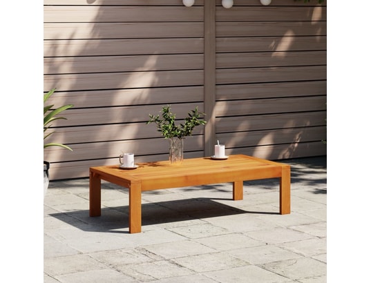 VIDAXL - Canapé Table de jardin 100x50x27 cm bois d'acacia solide