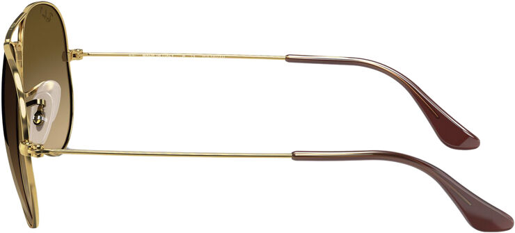 Ray-Ban AVIATOR Shiny gold