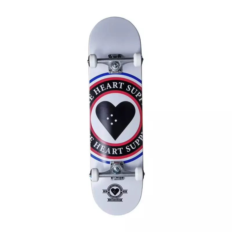 Skate HEART SUPPLY Insignia Blanc 8.25