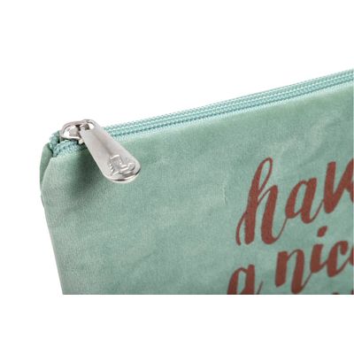 Trousse plate Ellipse - 1 compartiment - disponible dans différentes couleurs - Exacompta