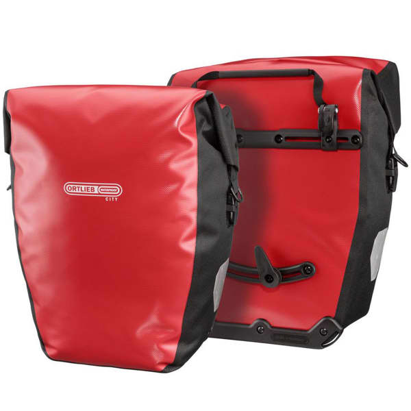 Saccoche Vélo ORTLIEB BACK-ROLLER CITY 2X20L RED/BLACK