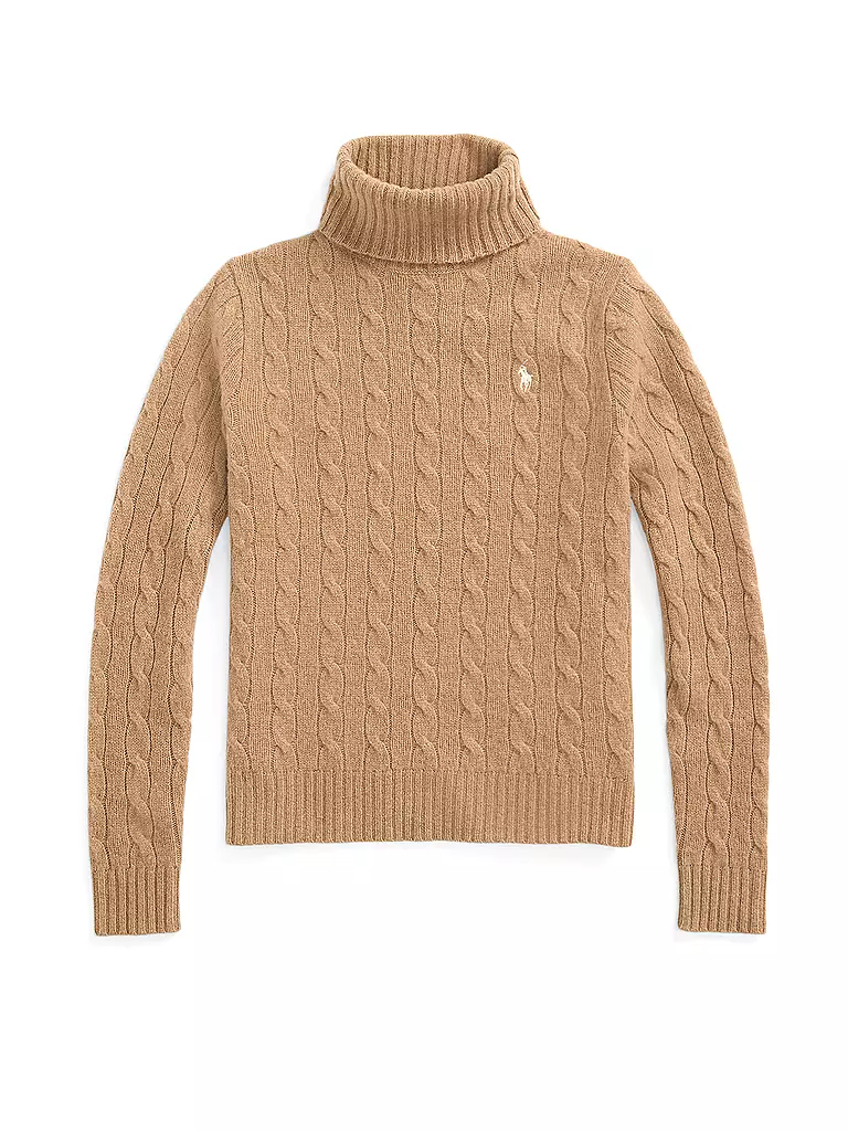POLO RALPH LAUREN Rollkragenpullover camel