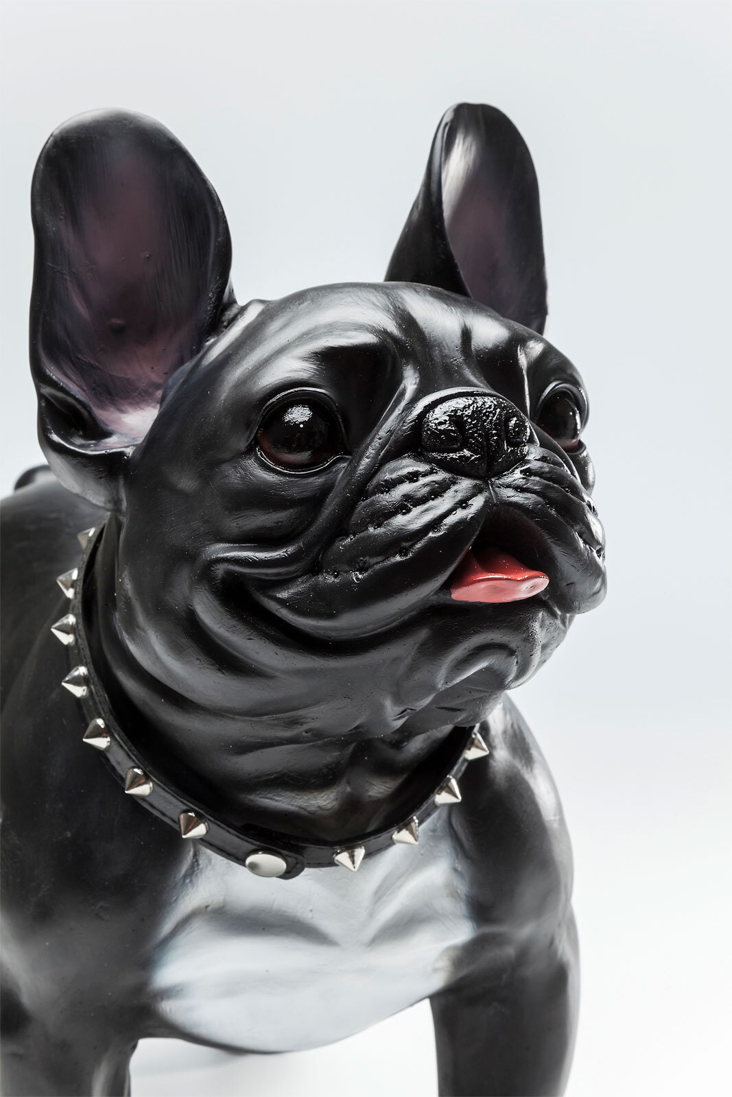 KARE DESIGN Dekofigur GANGSTER MOPS 40 cm schwarz /weiß