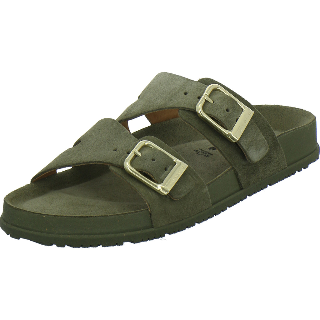 Tamaris Pantoletten Damen oliv
