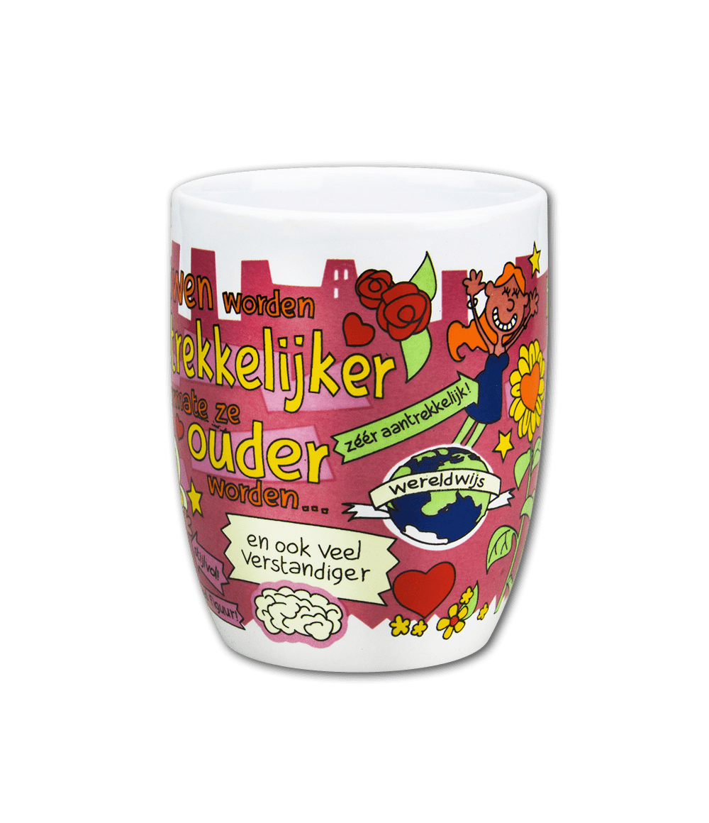 Mok Vrouw 12cm