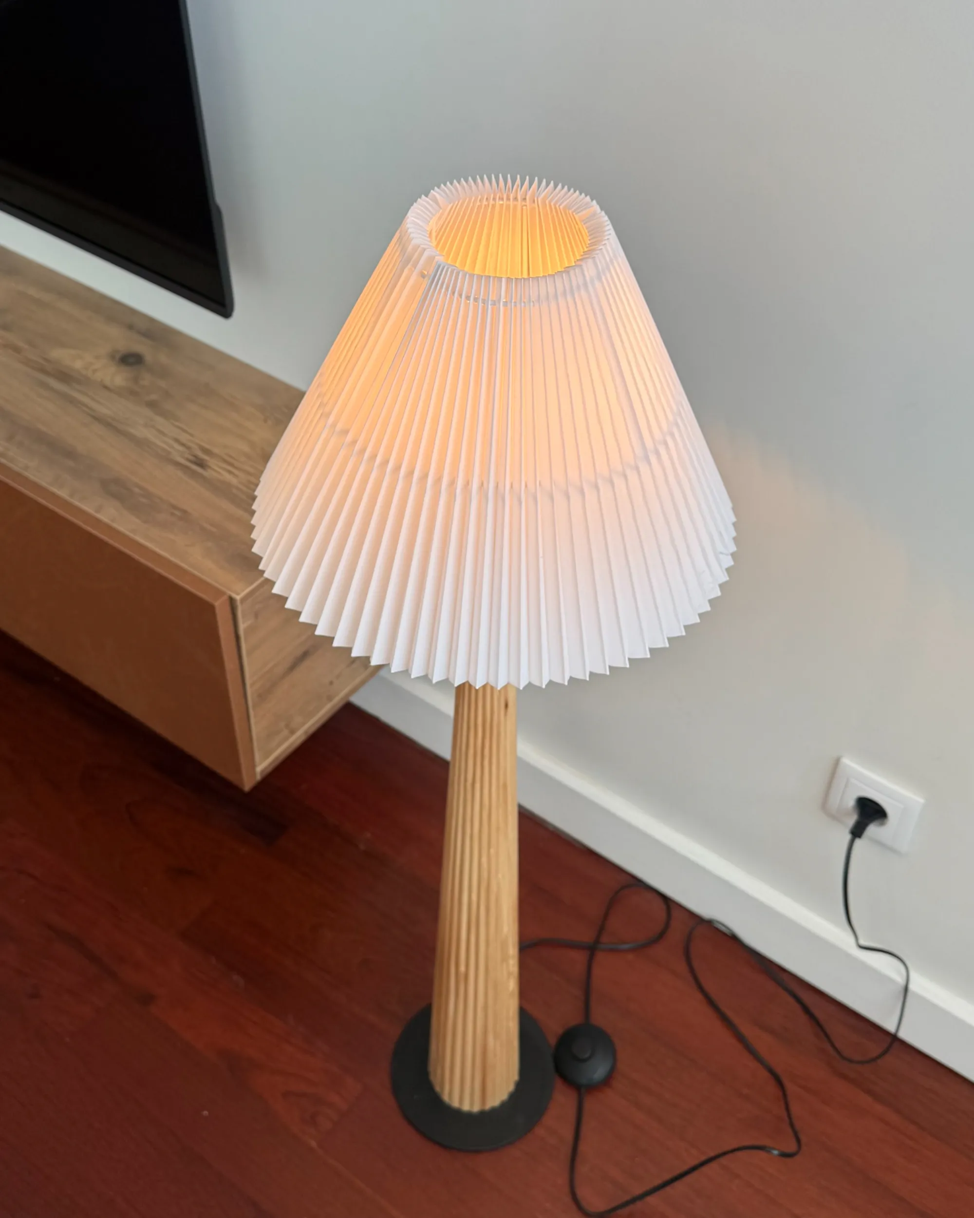 Staande lamp ALIGIDE Hout Natuurlijk