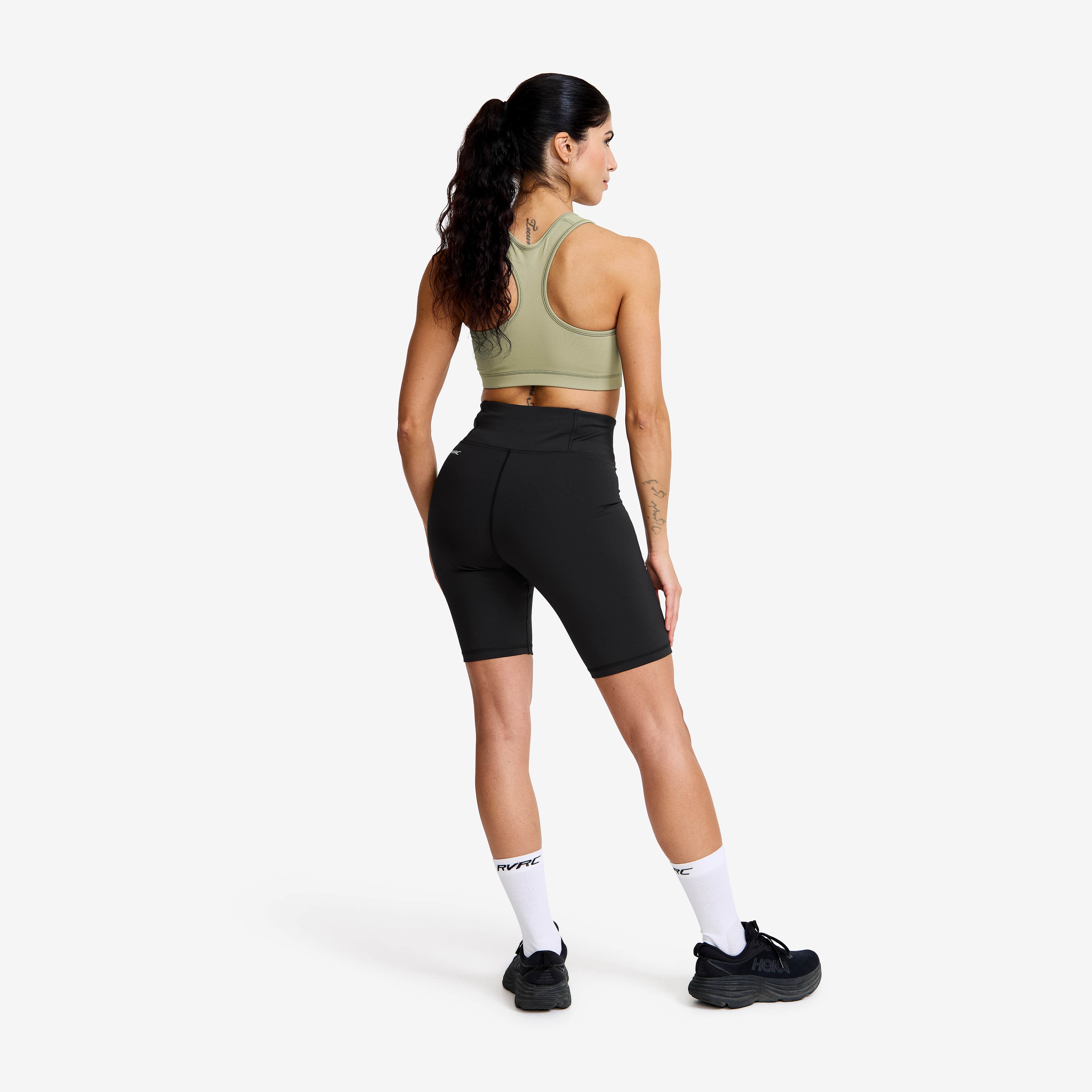 Flow High-waisted Biker Shorts Dame Black
