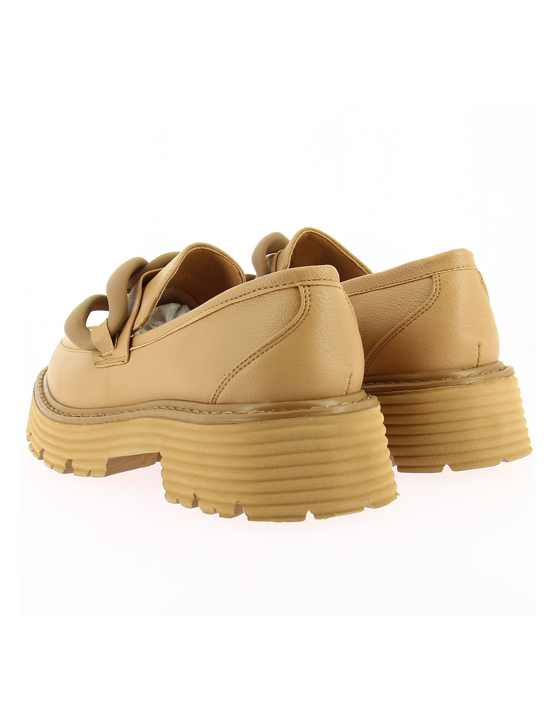 kharisma mocassin compensées femme pivoine camel
