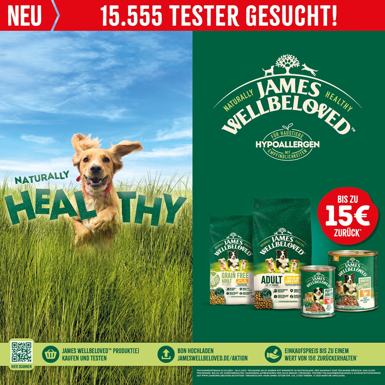 James Wellbeloved Junior Huhn Pastete 400 g