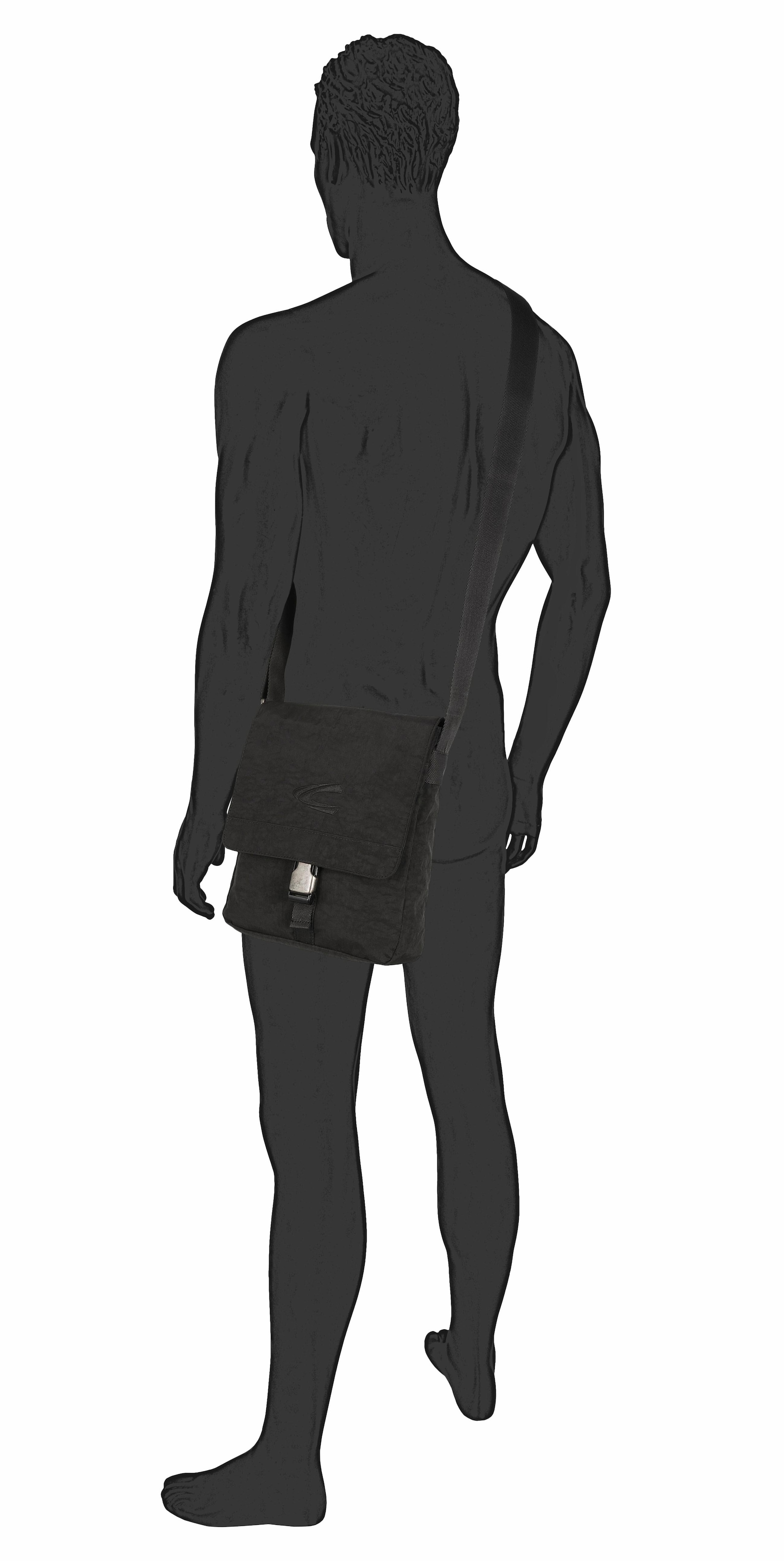 camel active Umhängetasche »Journey« aus leichtem robusten Nylon, funktional perfekt für alle Lebenslagen