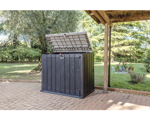 Stora Way Plus XL opbergbox inclusief gasveren, 145 x 85 x 124,5 cm, antraciet