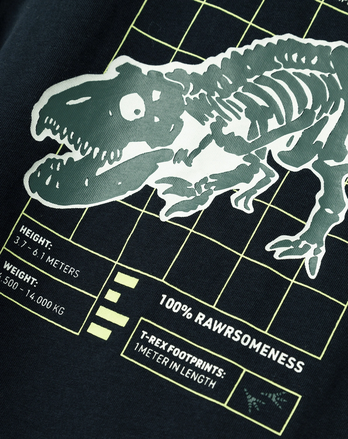 T-Shirt NMMBERTE T-REX in dark sapphire