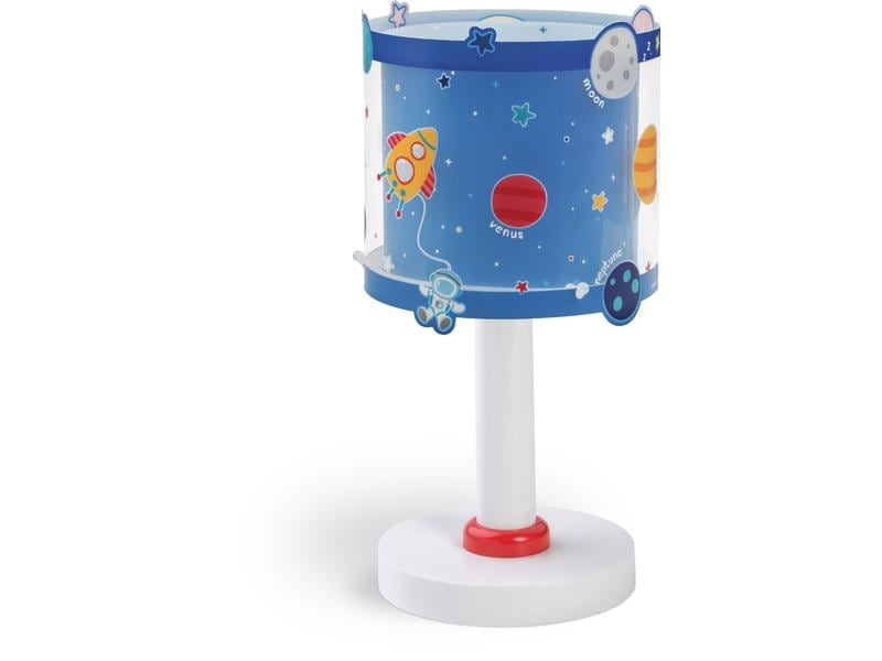 Dalber Tischlampe Planets Tischleuchte mit Doppelschirm für Kinder