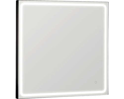LED-spiegel Mia Zwart 50 x 80 cm IP44 zwart