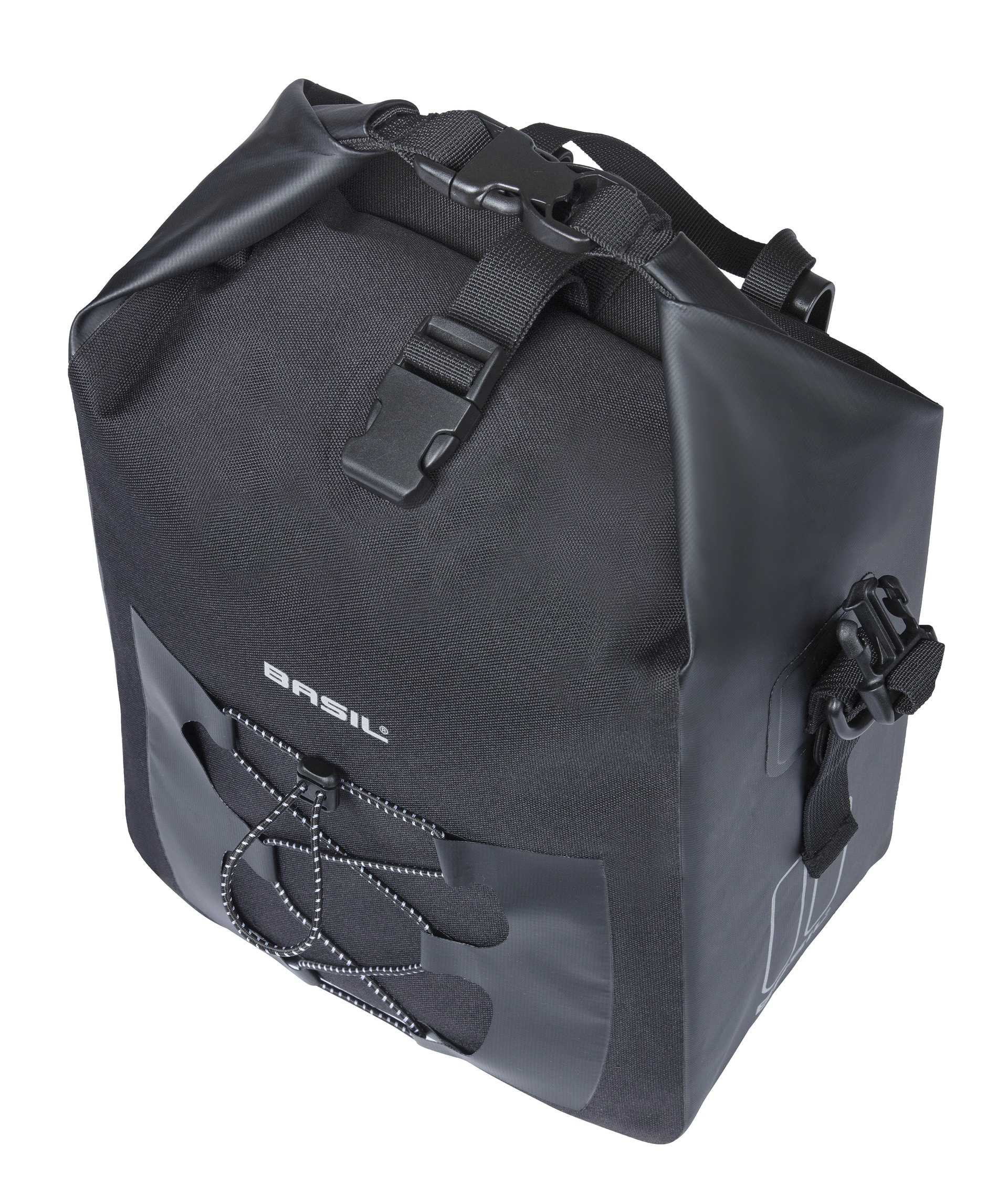 BASIL Fahrrad- Einzeltasche Navigator Storm M, schwarz