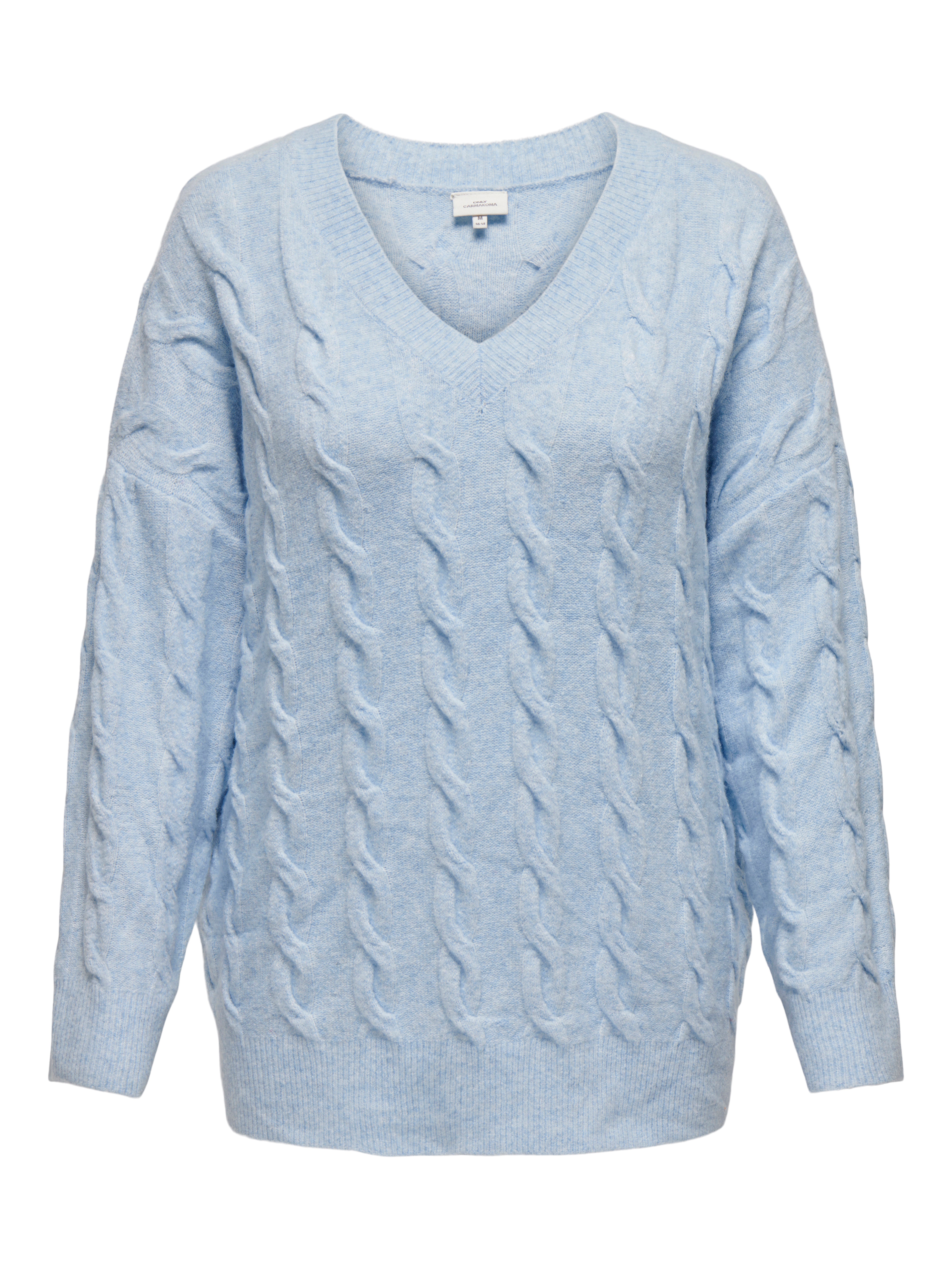 CARJEANETT Strickpullover Cashmere Blue