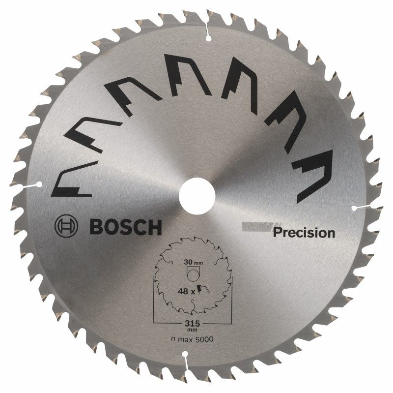 Bosch 2609256937 Cirkelzaagblad Precision Ø315 3,2mm T48