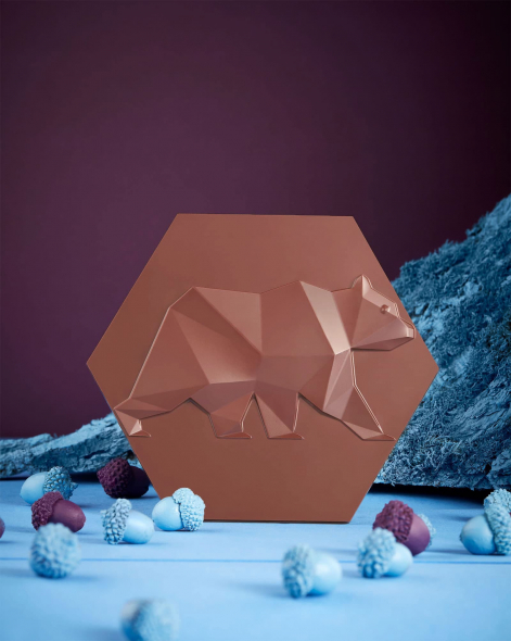Hexa Ours Chocolat au Lait 45% | Le Chocolat Alain Ducasse 210g