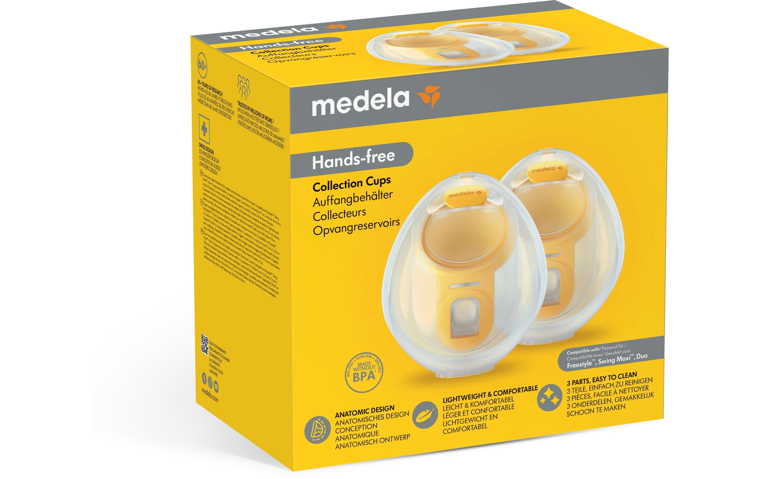 Hands-free Doppelpumpset für Freestyle und Swing MaxiDoppelabpumpset kompatibel mit Freestyle oder Swing Maxi