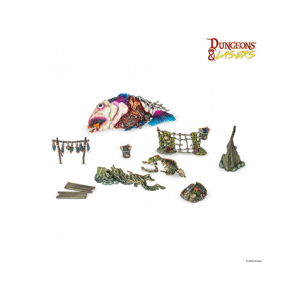 Dungeons & Lasers - Décors - Swamps of Doom