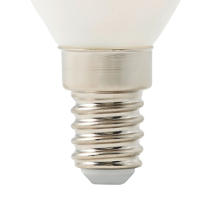 Ampoule LED Diall en verre E14 4,5W=40W blanc chaud