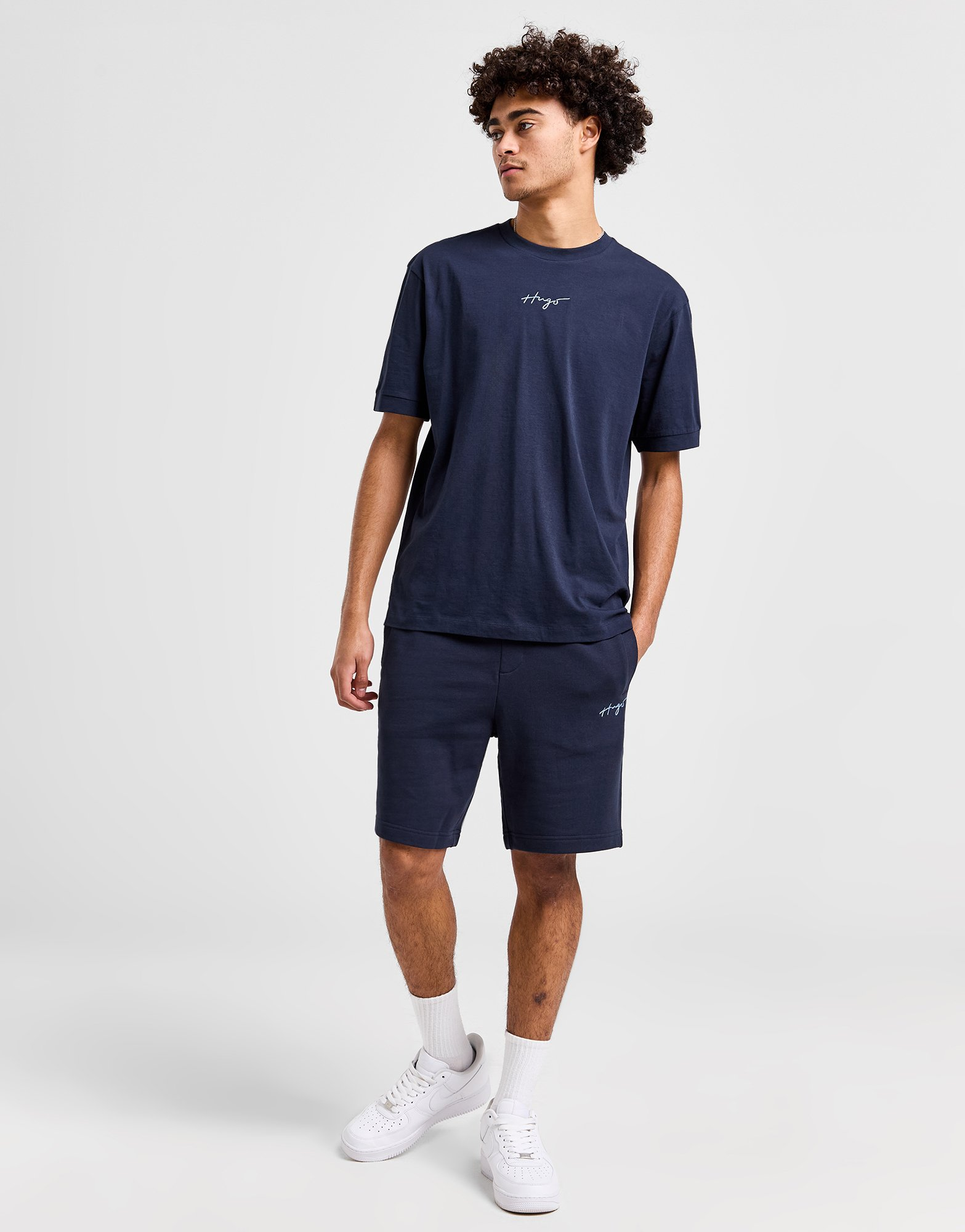 HUGO T-shirt Script Homme