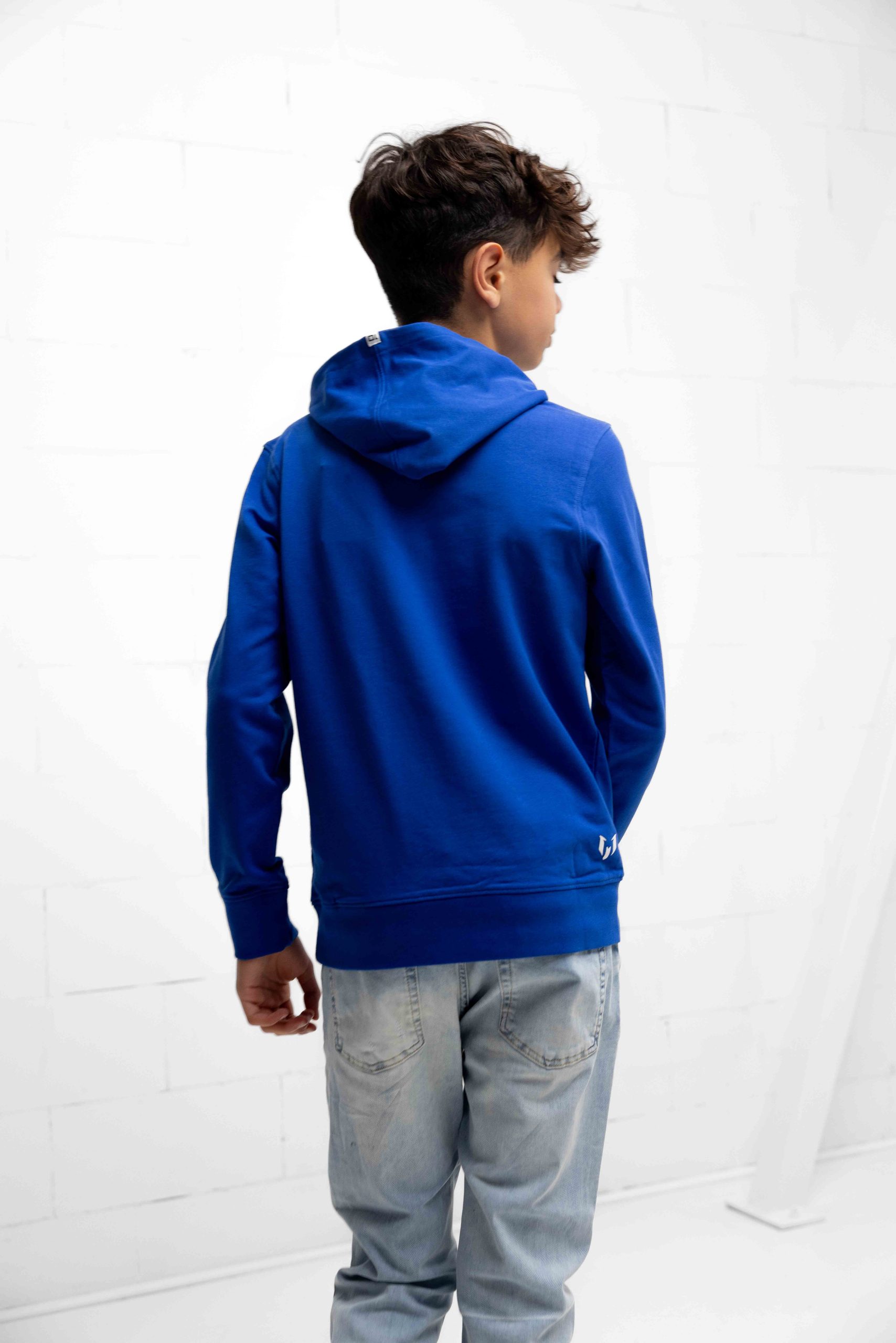 Vingino x Messi Logo Hoodie Kids Donkerblauw